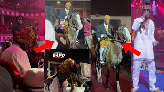 Legendary Kojo Antwi grand entry😱rides in chariot to shutdown UPSA with annual 24th Night Concert🔥