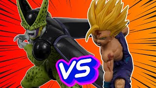 Gohan's EPIC Kamehameha Battle with Perfect Cell Comes to Life! | Match Makers SSJ2 Gohan VS Cell