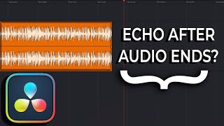 END Audio/Song With ECHO/REVERB  in DaVinci Resolve 18