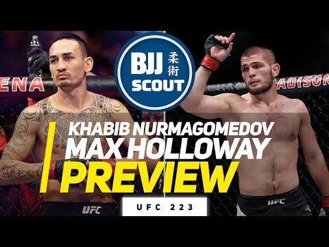 BJJ Scout: Max Holloway v Khabib Nurmagomedov Preview