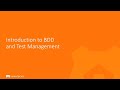 Introduction to BDD and Test Management