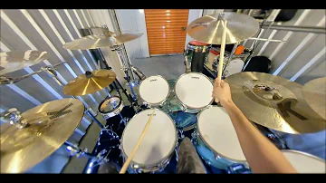 Drummer's POV Playing - Daft Punk "Giorgio by Moroder"