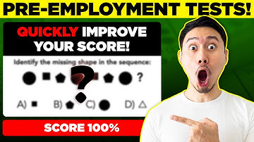 PRE-EMPLOYMENT ASSESSMENT TEST QUESTIONS AND ANSWERS (Pass ANY Aptitude Test with 100%)