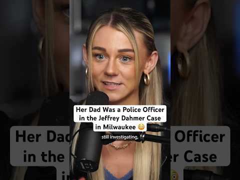 Her dad was a police officer in the Jeffrey Dahmer case 😮🤯 #dahmer #dahmernetflix #jeffreydahmer