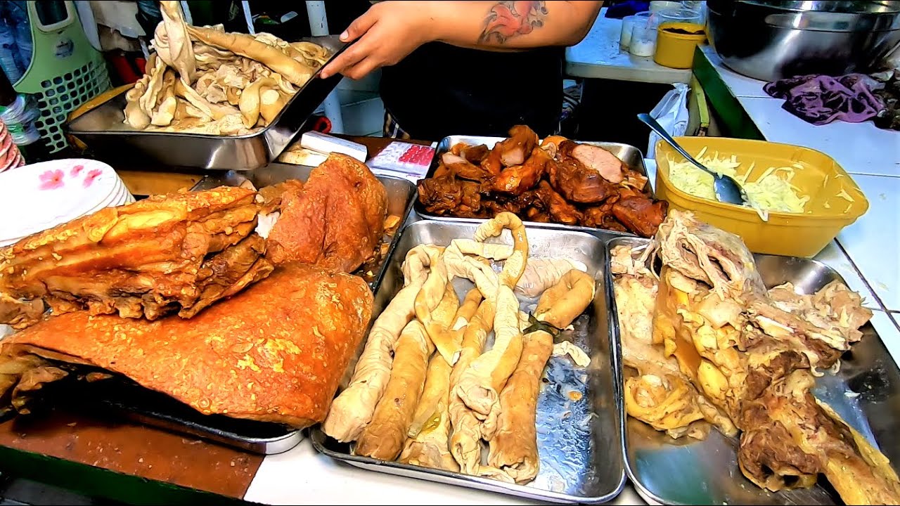 Filipino Food Tumbong Soup Pigs Intestine Soup YouTube