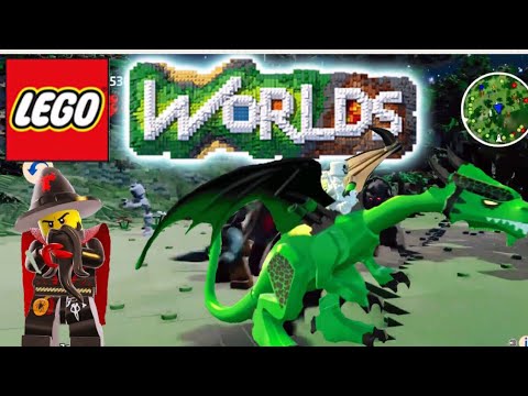 how to get a dragon lego worlds