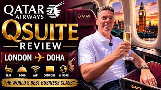 Qatar Airways QSuite Review - London to Doha (7-Hour Flight)