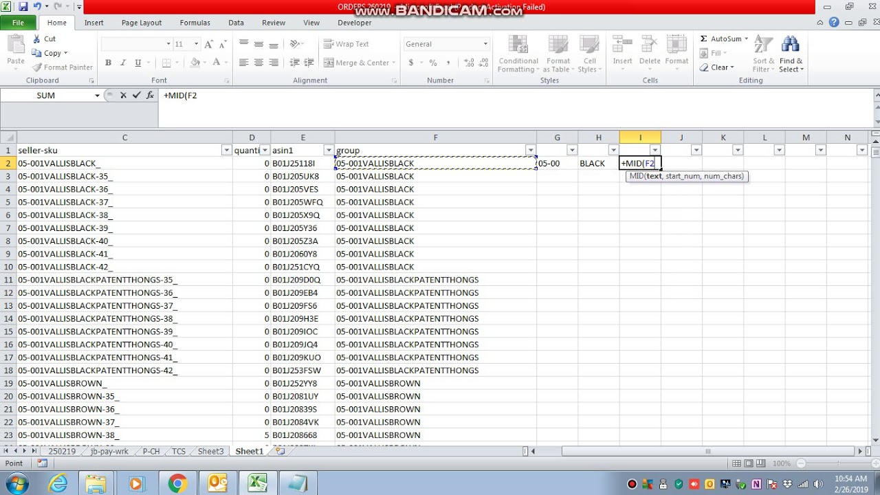EXTRACT TEXT FROM STRING IN EXCEL WITH LEFT MID RIGHT FORMULA YouTube