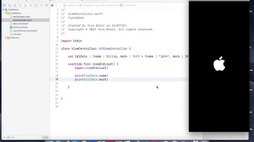 What is Tuple in Swift?