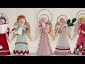 DIY Retro Felt Angels - Vintage Style Christmas Craft