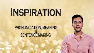 Inspiration  Meaning u0026 pronunciation word world   dictionary