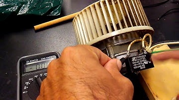 How to test a dead ceiling fan capacitor