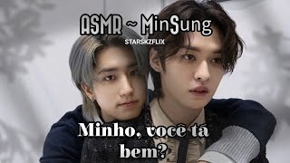 Asmr Minsung Minho, Tá Tudo Bem? Fundo Com Barulho De Chuva L Starskzflix