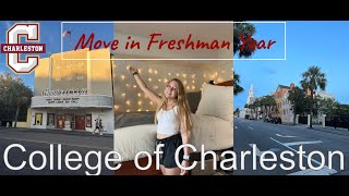 College Move in Day | *Freshman* | @ College of Charleston