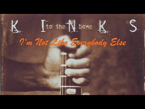 The Kinks Im Not Like Everybody Else