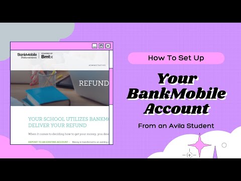 How to Set Up Your BankMobile Account