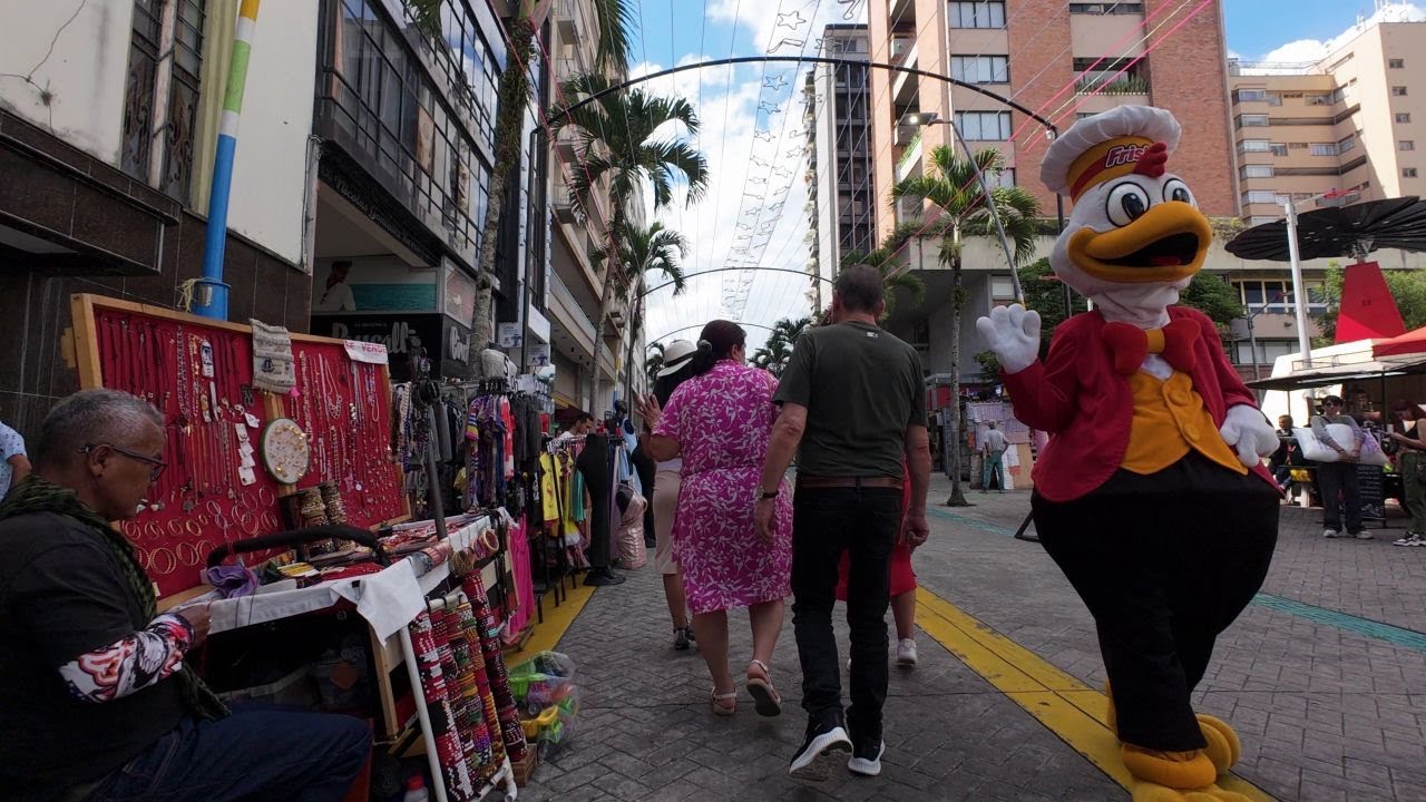 Walking Downtown Ibagué, Colombia 🇨🇴 4K