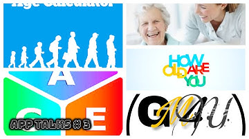 App Talks # 3- Age Calculator android app, calculate the difference of time, save your age data!