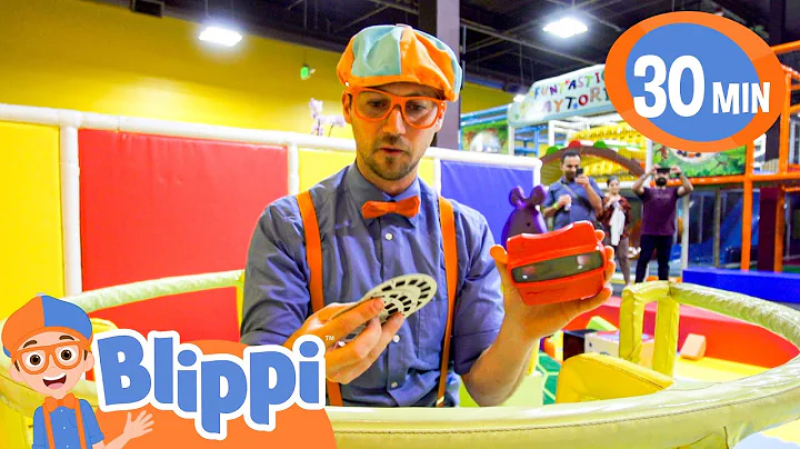 Blippi's Playground Lesson! | BEST OF BLIPPI! | Learn Colors and Science with Blippi!