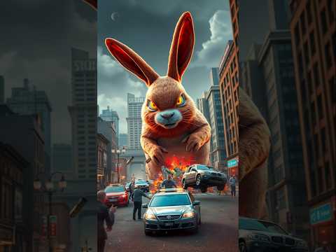The Enchanted Reunion: Orange Rabbit’s Joyful Homecoming in the Grove 🍊🐰🌟#ai #animals #story