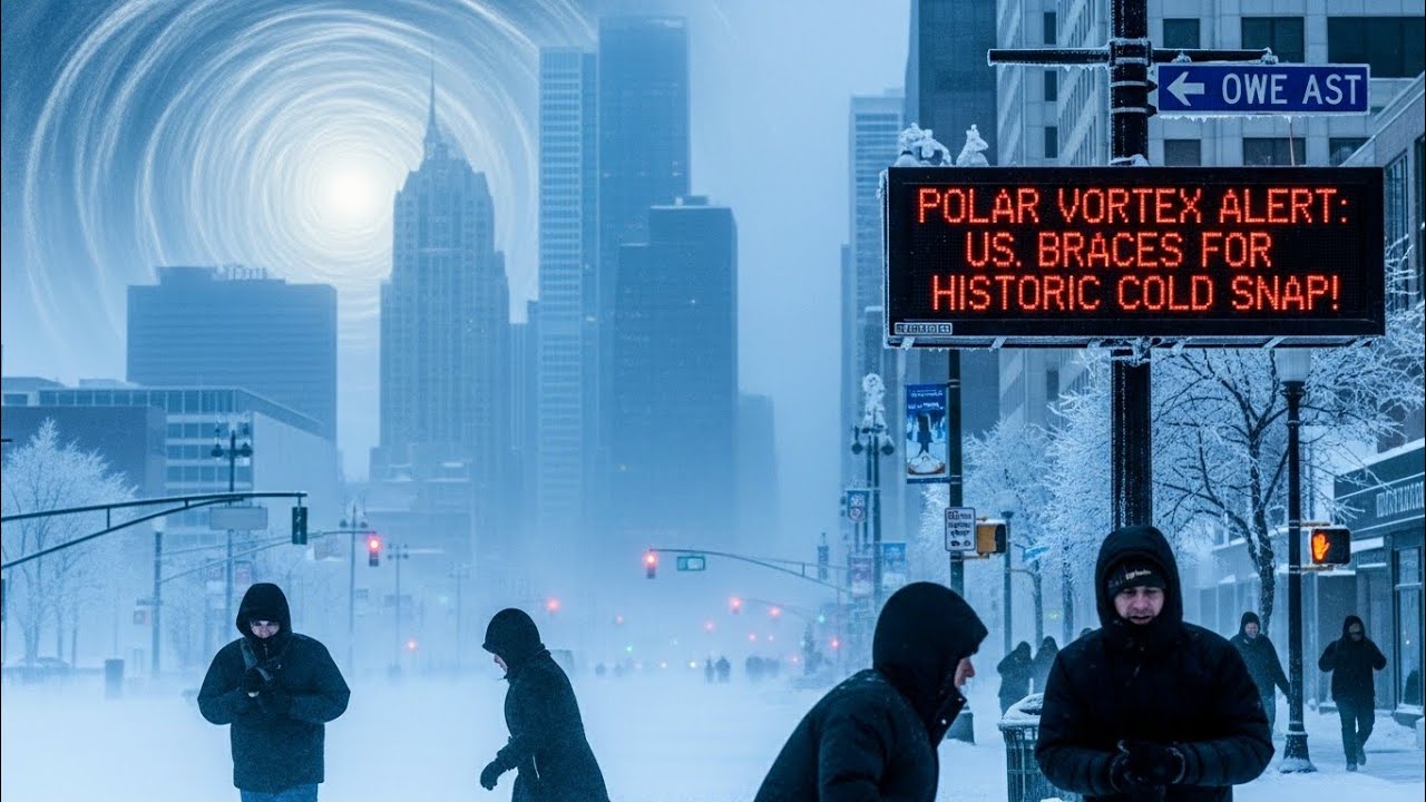 Polar Vortex Alert: US Braces for Historic Cold Snap! - YouTube