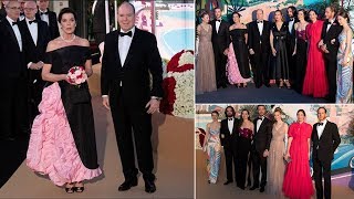 Stunning Monaco Royal Family Attended 2019 Rose Ball Charity Event