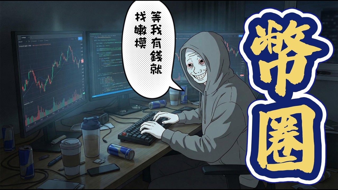 幣圈猴子的一生 K线图里的海市蜃楼 #wojak #山道猴子的一生 #炒幣 #階級躍遷 #韭菜 #資本收割