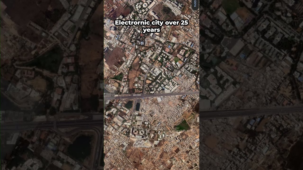 Electronic city over 25 years   