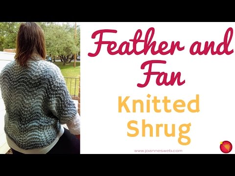 Feather and Fan Shrug