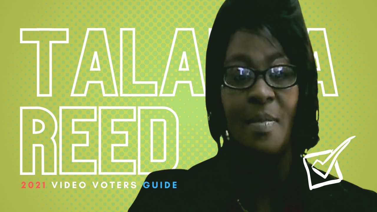 Talah Reed Singer TALAUNA REED | 2021 Video Voters Guide | TCMedia - YouTube