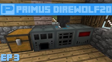 Primus : Direwolf20 1.7 : Ep.3 - Beginning Ender IO Automation!