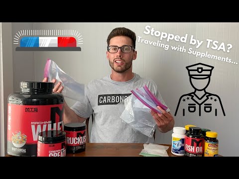 How to Travel with Supplements... Everything I Bring to Stay on Track!
