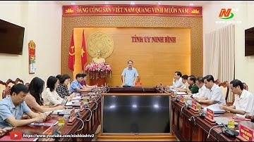 Thường trực Tỉnh ủy triển khai nhiệm vụ trọng tâm công tác tháng 9