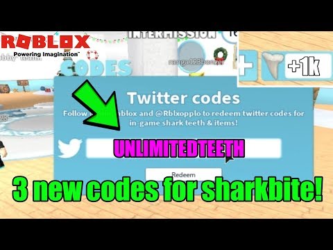 Roblox Sharkbite Codes 2018 Youtube