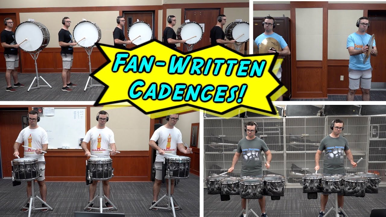5 AMAZING Fan-Written Drum Cadences! 5 AMAZING Fan-Written Drum Cadences!