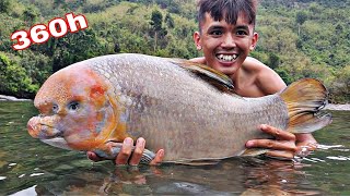 360h Sinh tồn Trên Dòng Sông Nguy Hiểm | Sang Vlog Săn Mật Ong Rừng ( phần 1)
