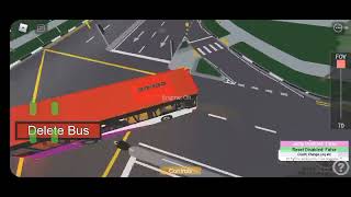 Roblox kampong kayu drive Mercedes Benz citaro service 804