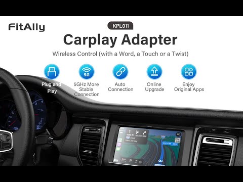 FitAlly Wireless CarPlay Adapter 