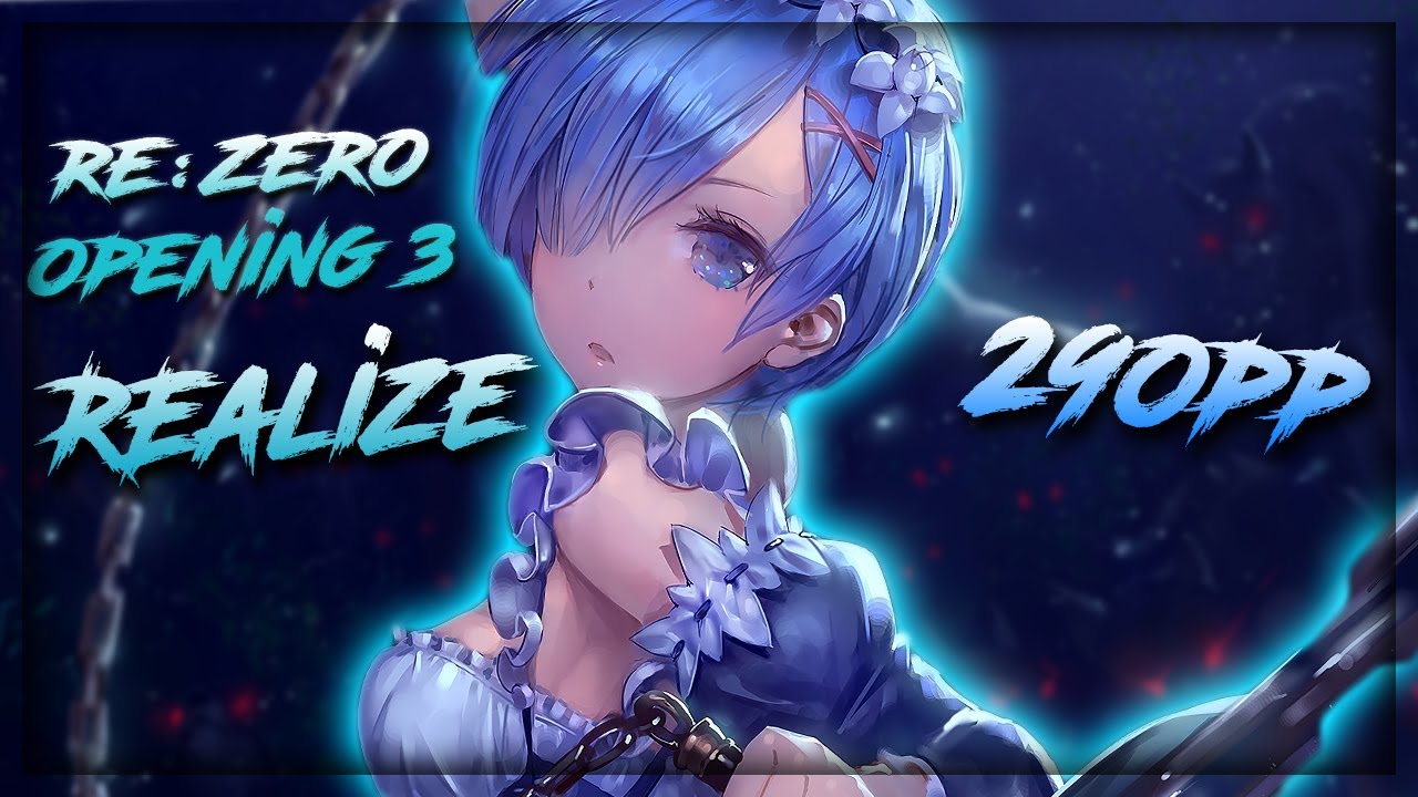 I finished watching ReZERO so i decided to open osu! and farm a Re