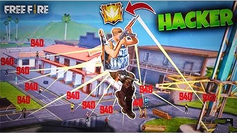 Hacker in training ground- I  meet world fastest Sniper king hacker || garena free fire 😱😱😱.