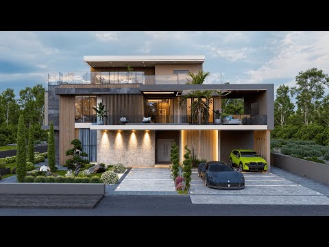 Luxury Modern House Design | 5 Bedroom | 552 sqm.