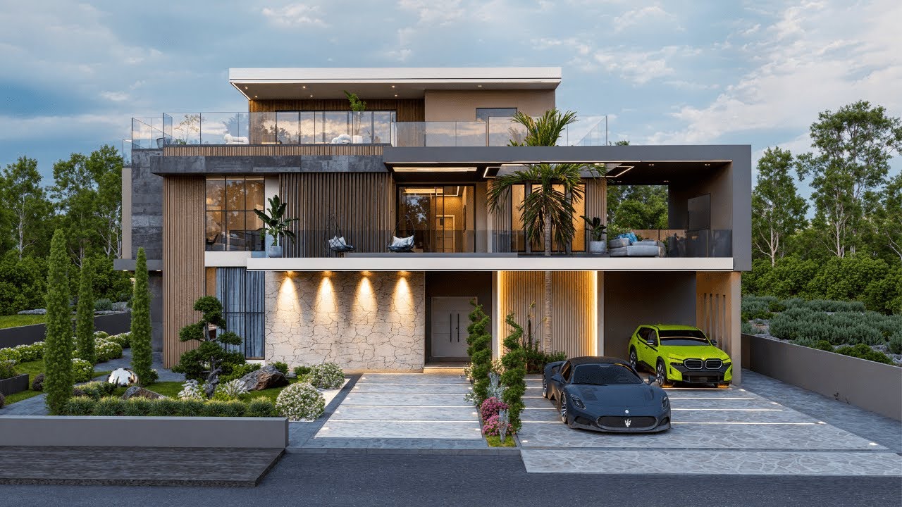 Luxury Modern House Design | 5 Bedroom |  552 sqm.