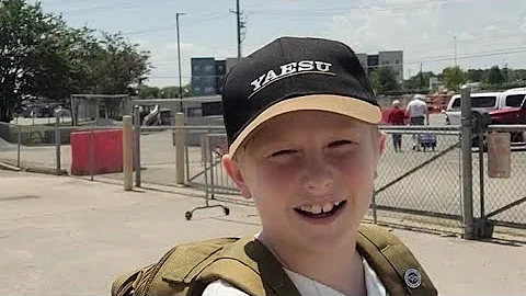 Helping 11yr old make his 1st contact