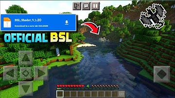 😍SAIU!!  SHADER Para minecraft PE 1.20+  Render dragon|| bls shader 1.20