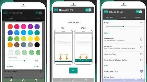 Navigation Bar (Back, Home, Recent Button)