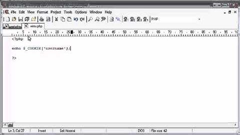 75   Creating Cookies with PHP   PHP Tutorials