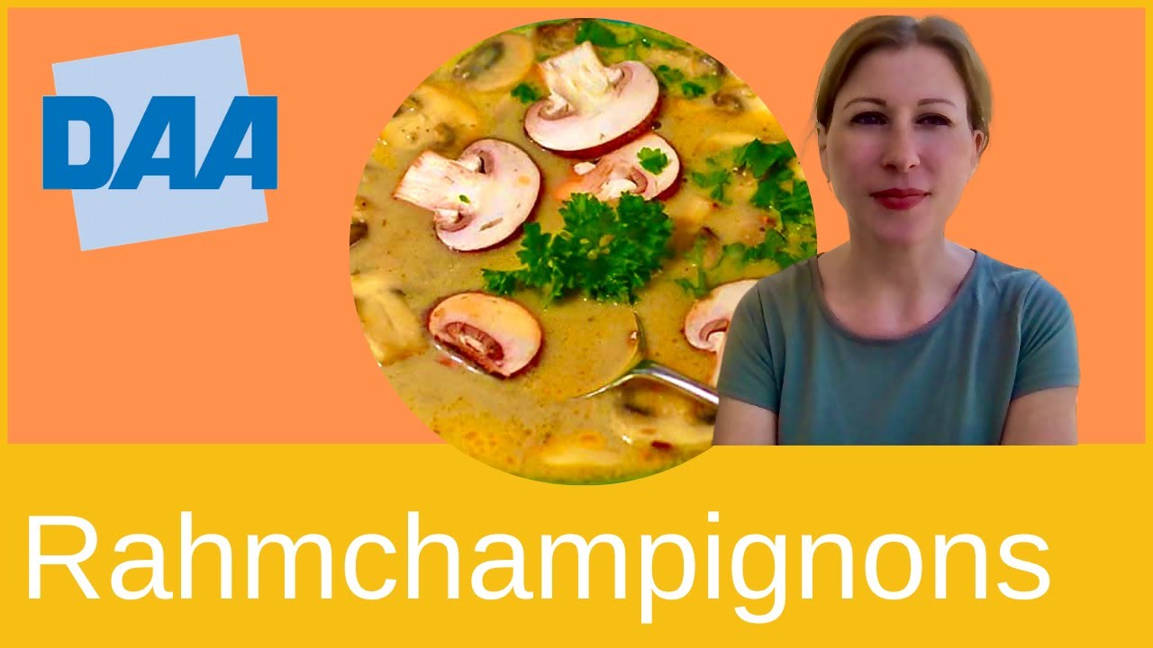 DAA online Workshop | Rahmschwammerl | Kochen mit Yvonne