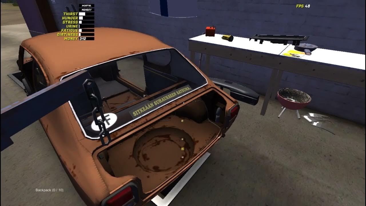 Tangerine fz120 pickup my summer car. Машина механика в май саммер кар. Русификатор для my summer. My summer car механик на русском. Призрак в май саммер кар.