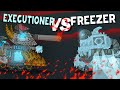 Final Gladiator battle : Executioner vs Freezer - Cartoons about tanks