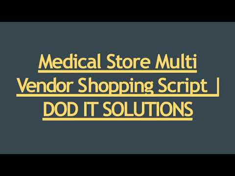 Readymade Pharmacy Clone Script - DOD IT SOLUTIONS